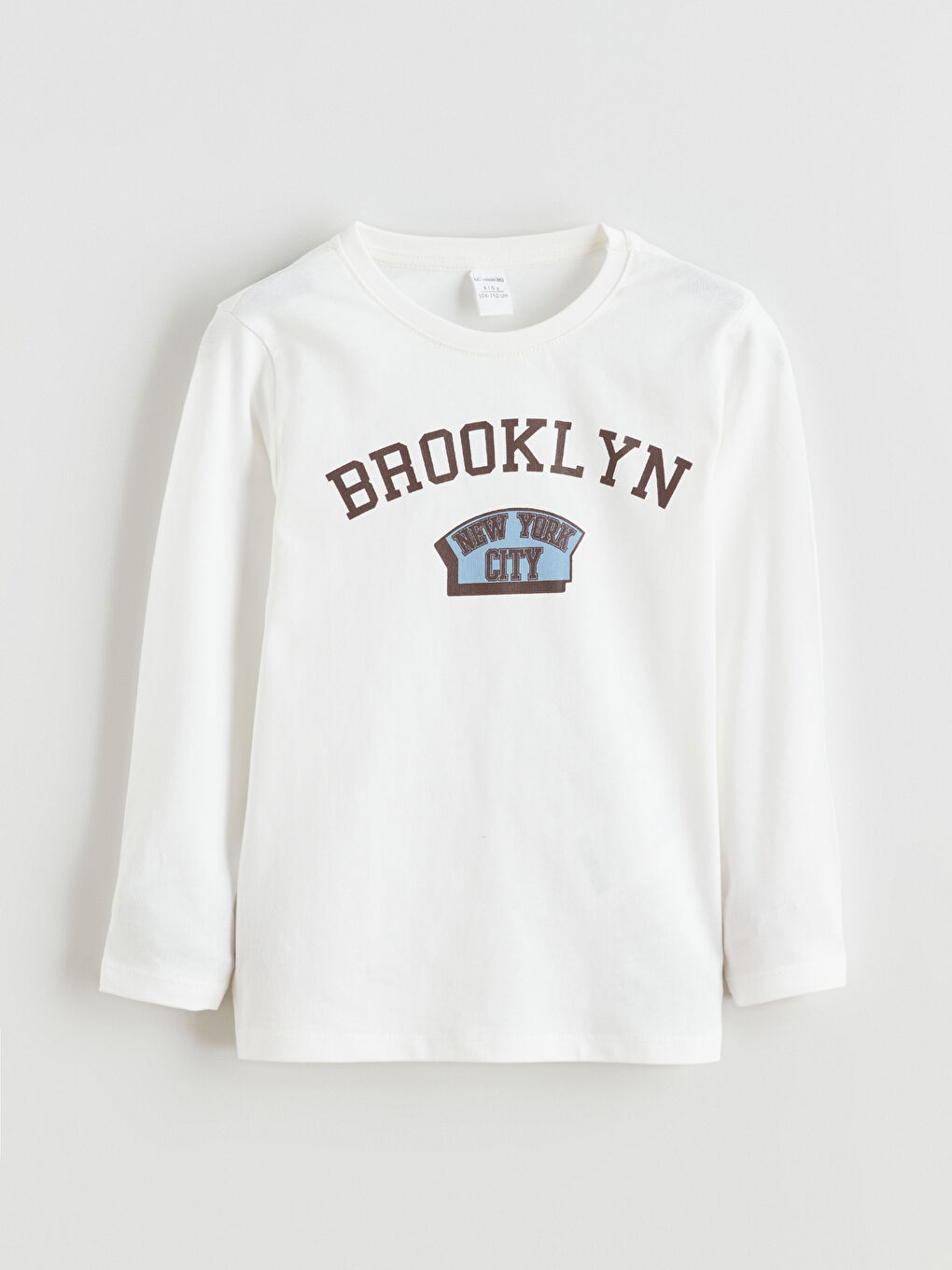 Crew Neck Boys' Pyjama Set-1