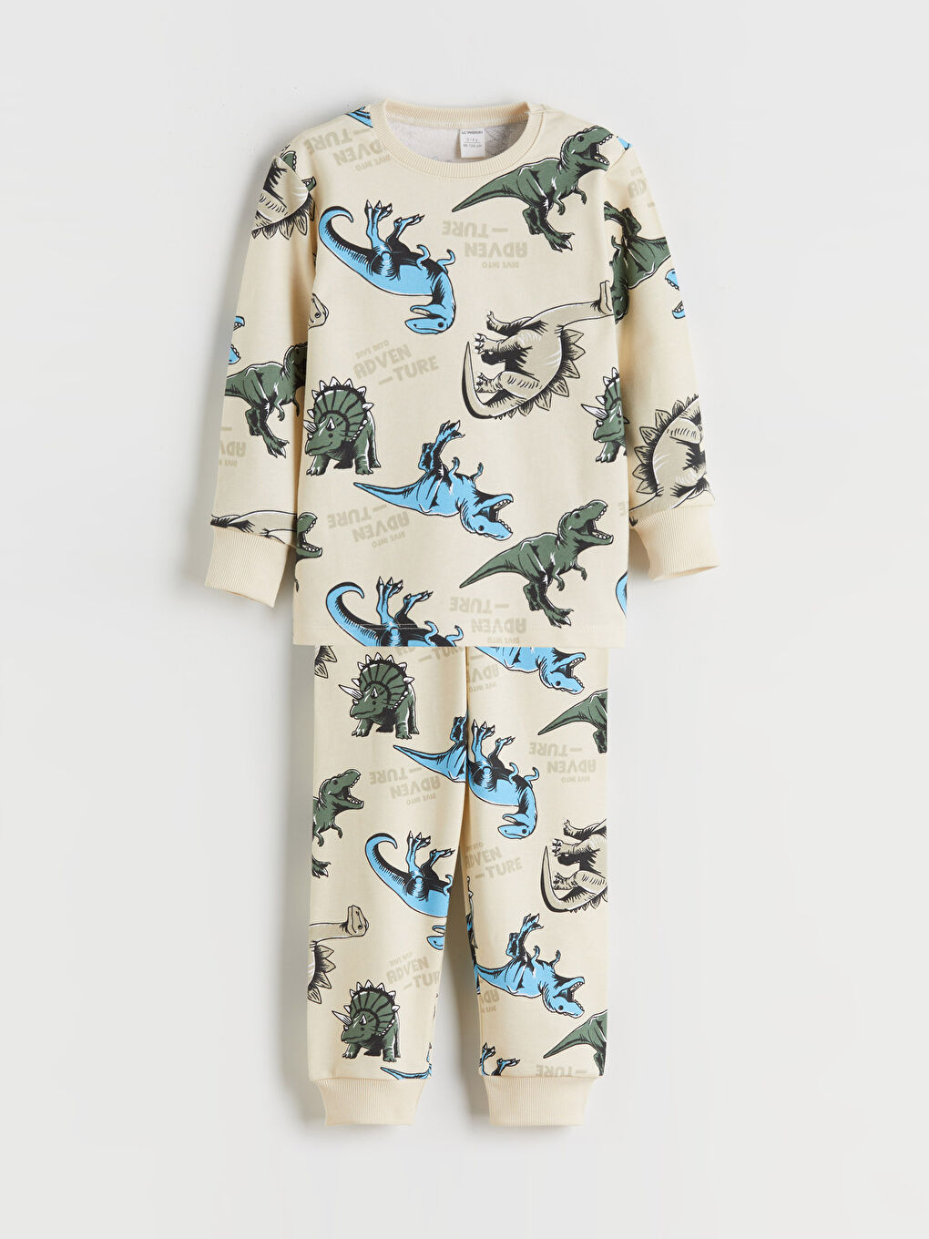 Boy BEIGE Pyjama Set-2