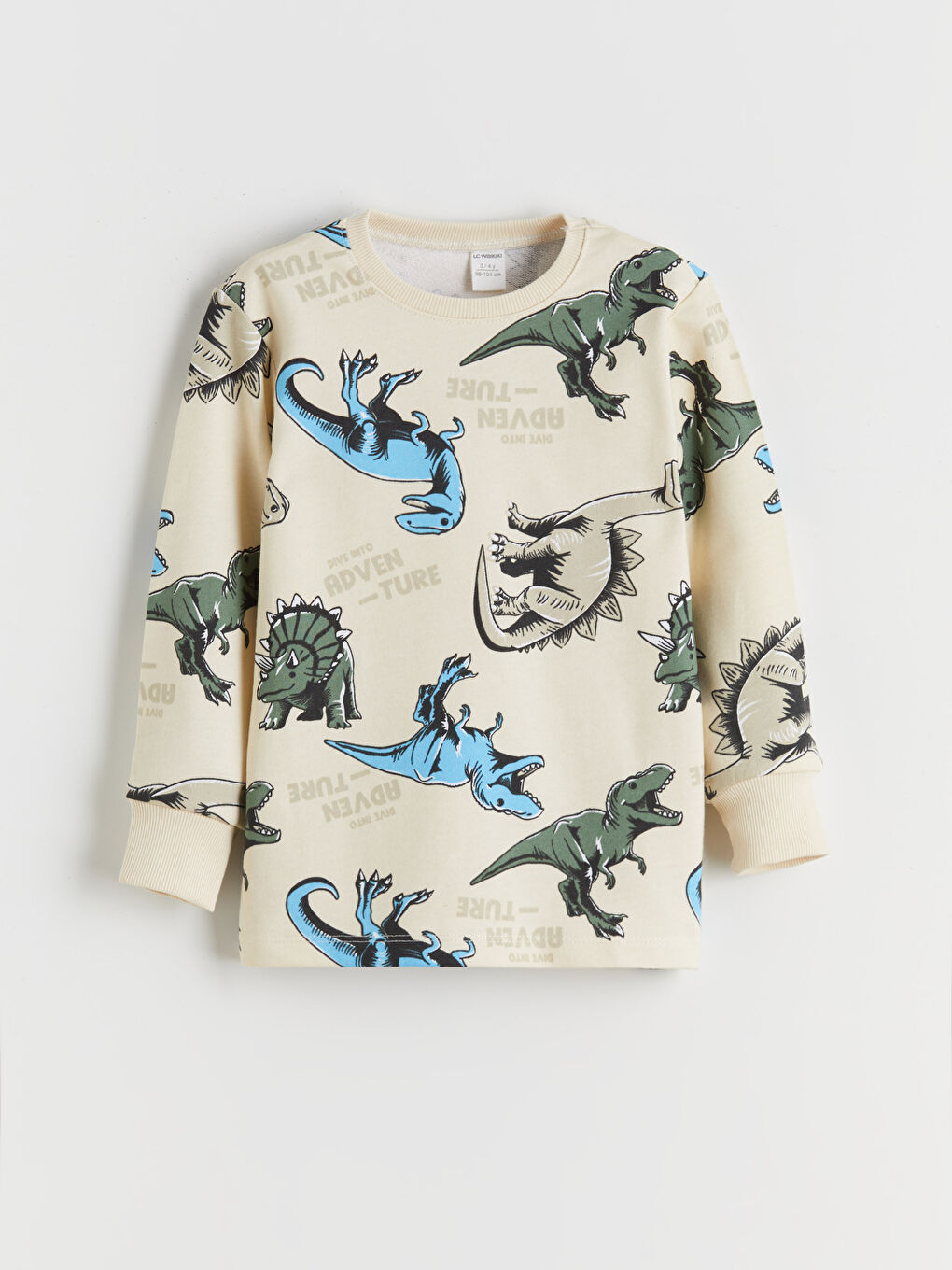 Boy BEIGE Pyjama Set-3