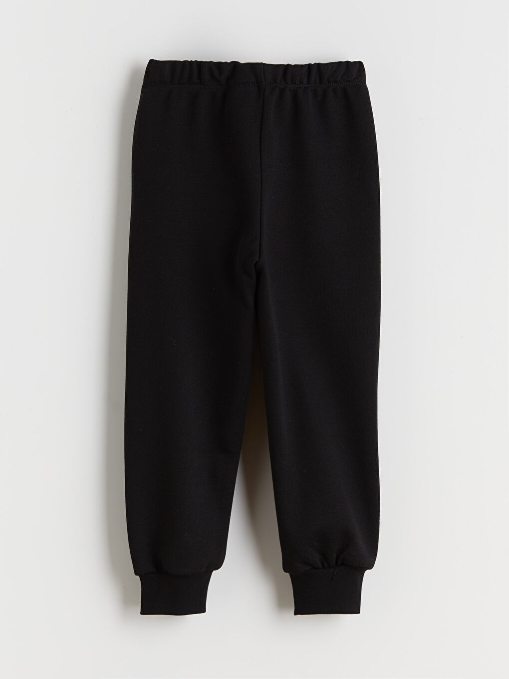 Siyah Beli Lastikli Erkek Çocuk Jogger Pijama Altı-1