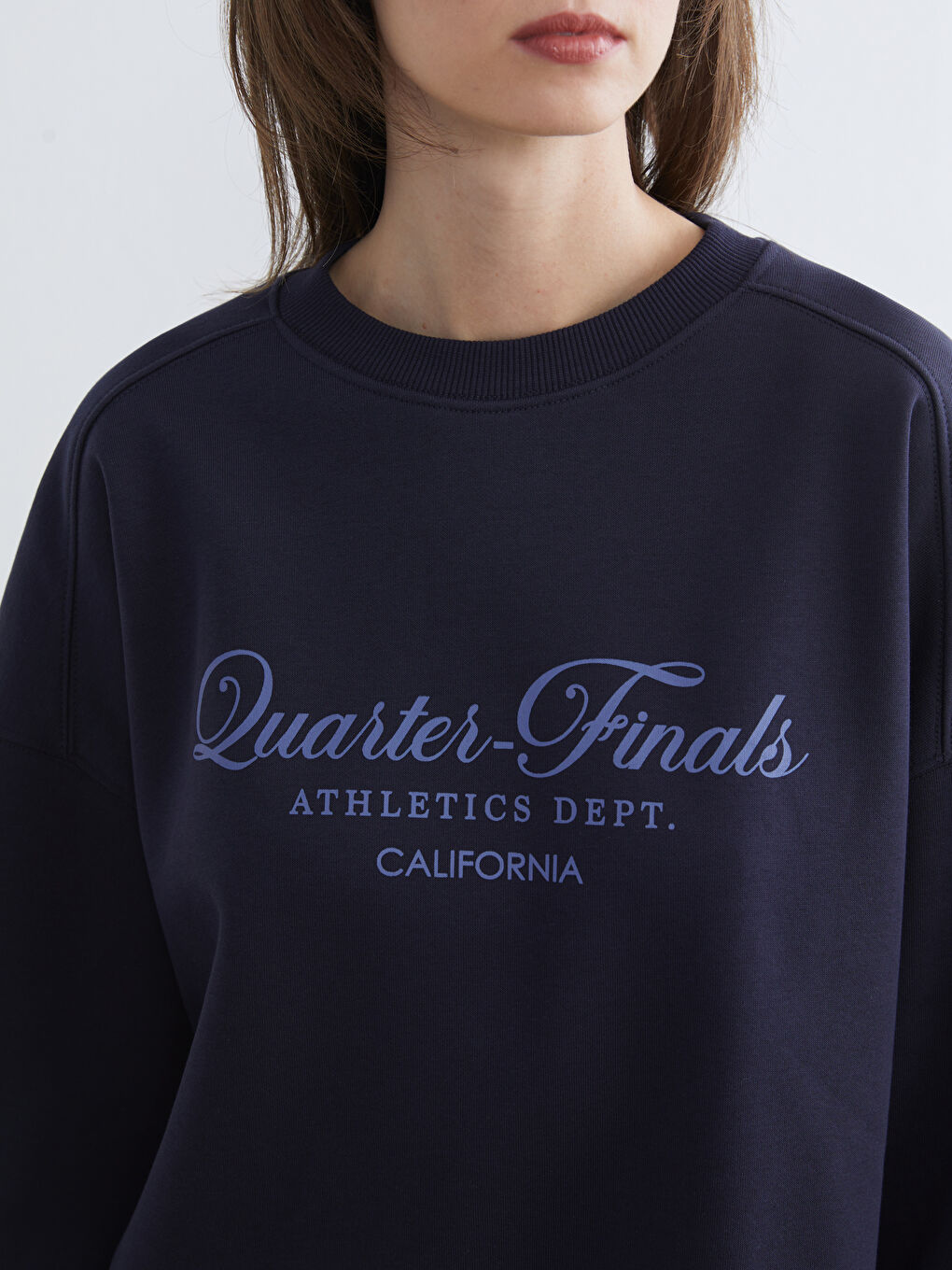 California Printed Women's Thick Sweatshirt-2