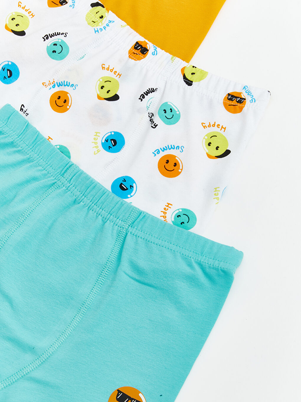 ұлдарға арналған принтті боксер трусы 3 данадан тұратын-2