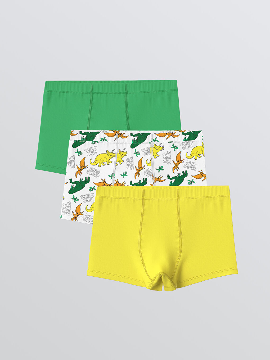 Printed Boys' Boxer Trunks 3-Pack
