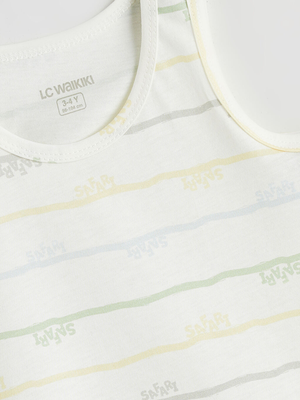 Crew Neck Boys' Vest 5 Pack-6