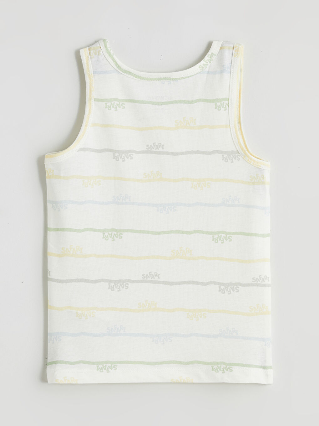 Crew Neck Boys' Vest 5 Pack-7