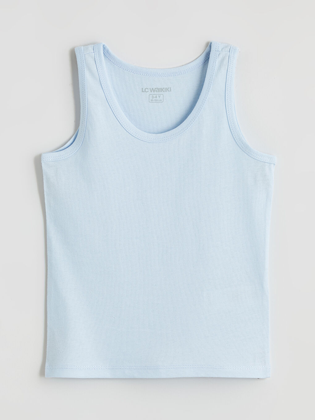 Crew Neck Boys' Vest 5 Pack-13