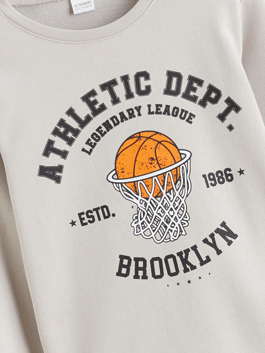 Crew Neck Boys' Pyjama Set-4