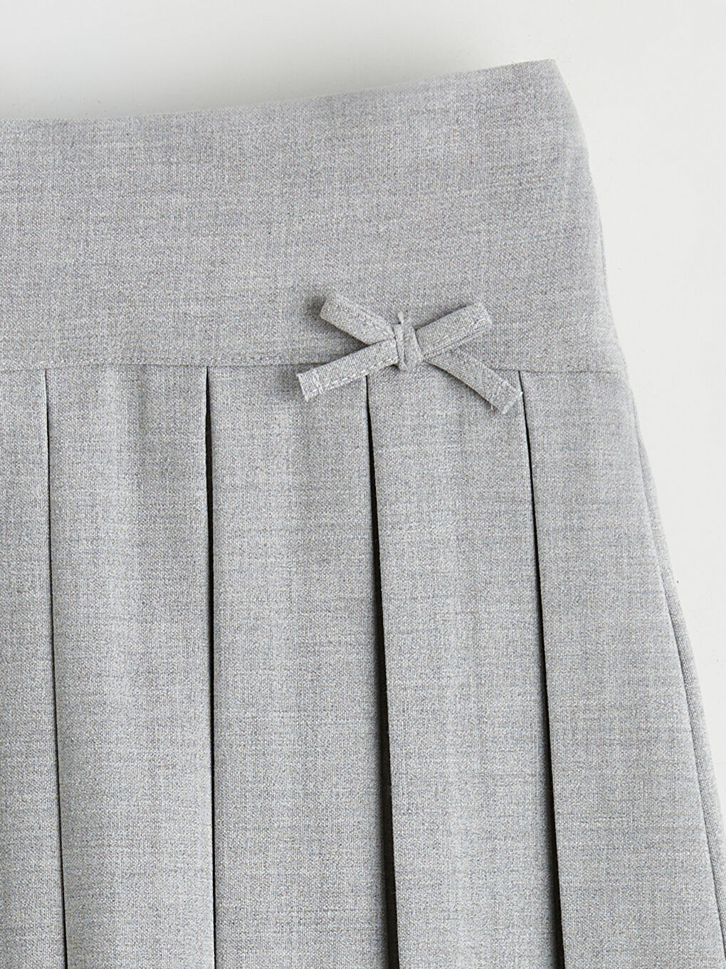 Suknja za devojčice plisirana osnovna sa elastičnim strukom-1