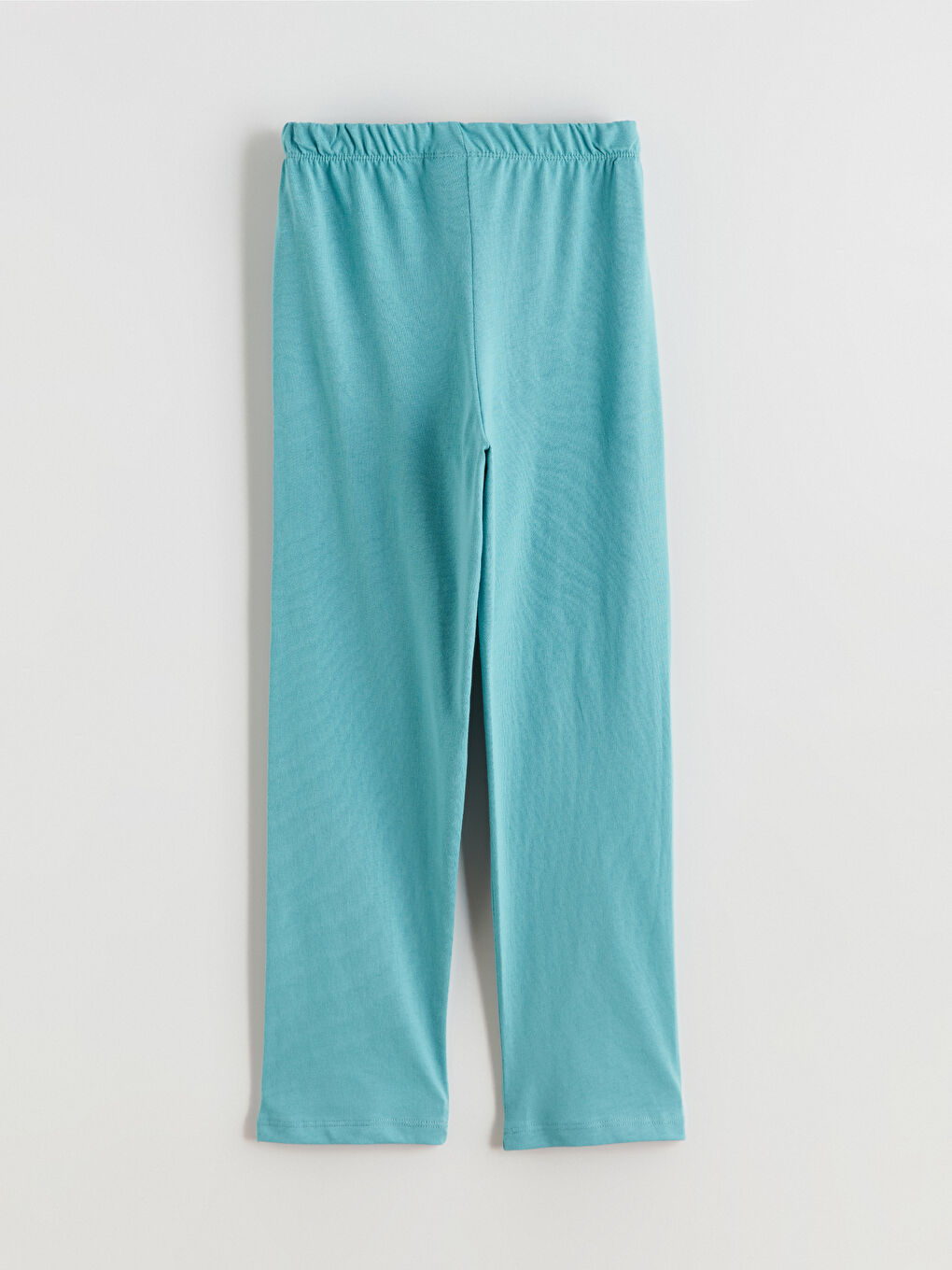 Turkuaz Beli Lastikli Erkek Çocuk Pijama Alt-1