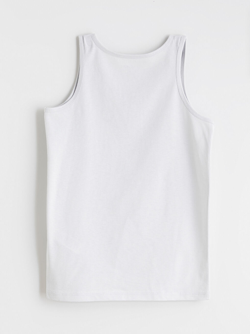 Mavi Bisiklet Yaka Erkek Çocuk Atlet 2'li-6