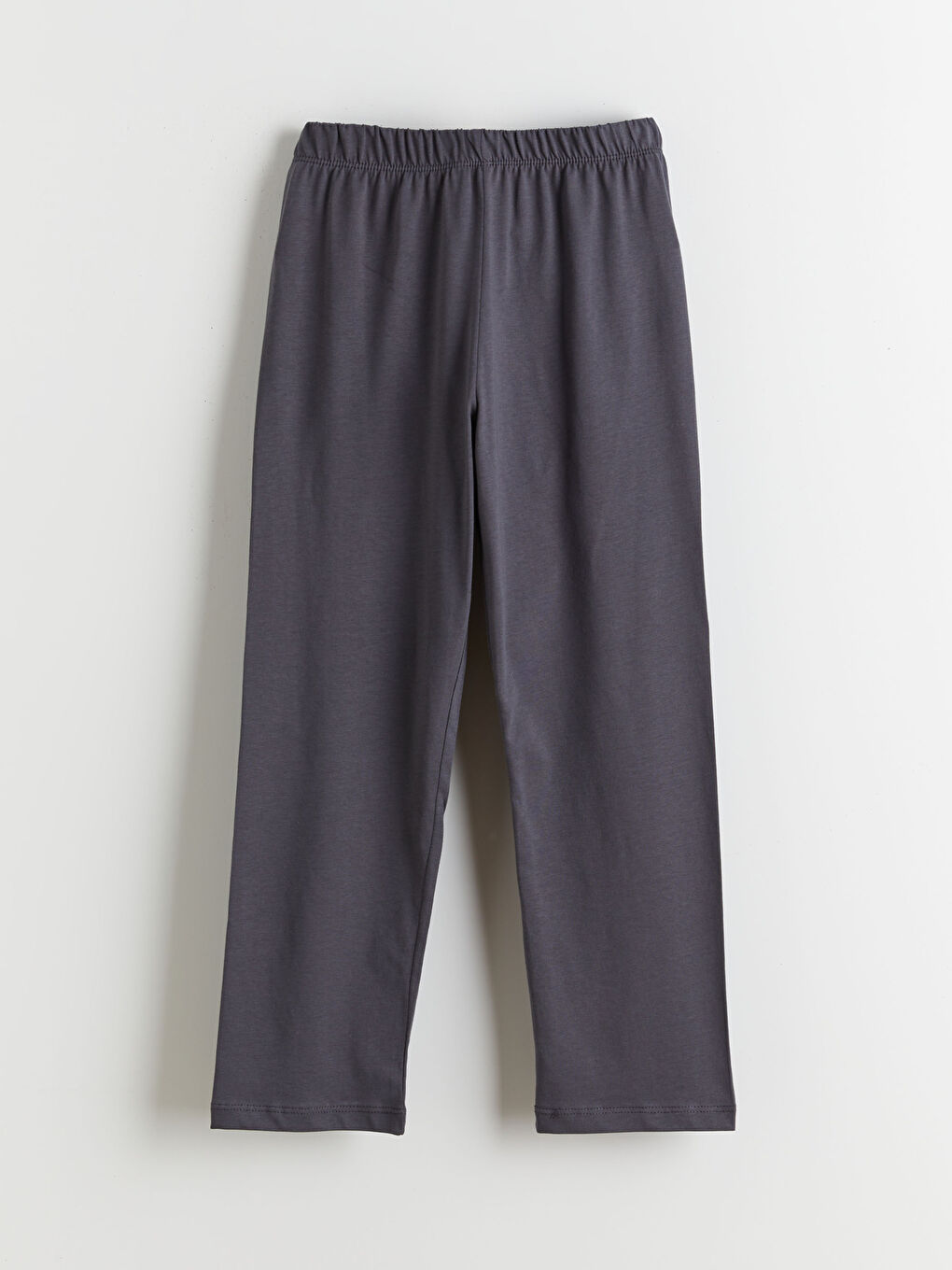 Antrasit Beli Lastikli Erkek Çocuk Pijama Alt