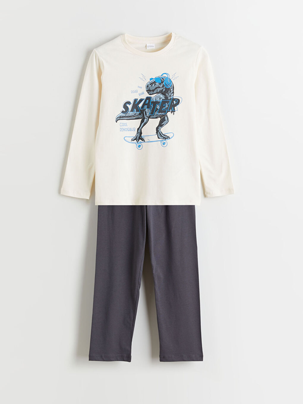 Pidžama komplet sa okruglim izrezom za dečake-2