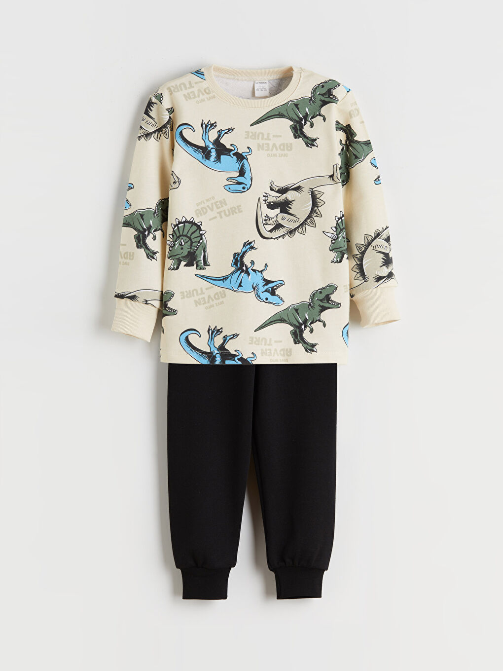 Boy BEIGE Pyjama Set-2