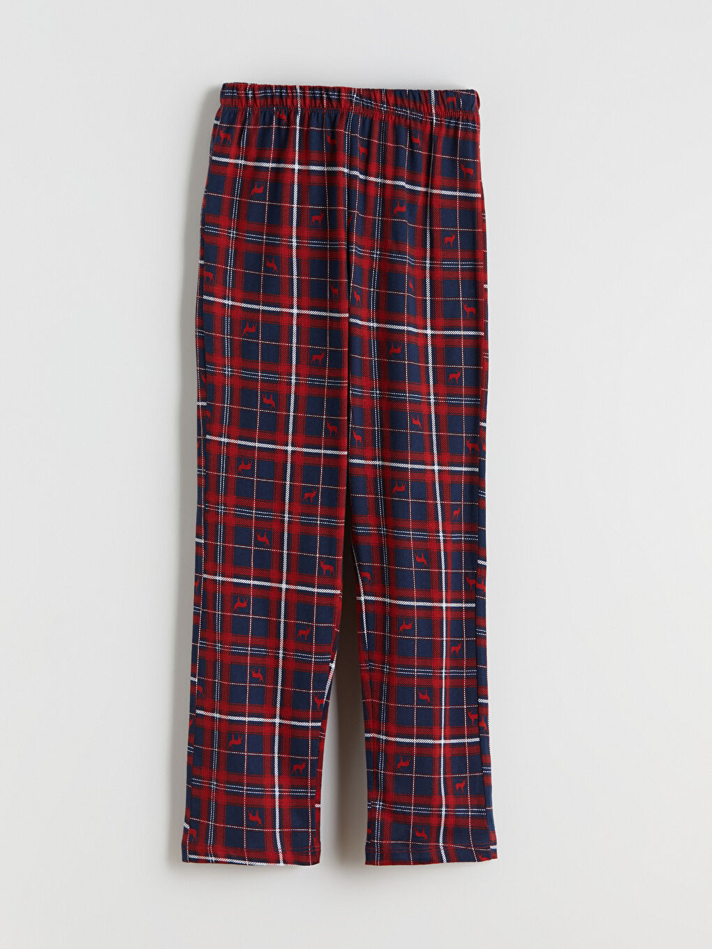 Lacivert Beli Lastikli Erkek Çocuk Pijama Alt