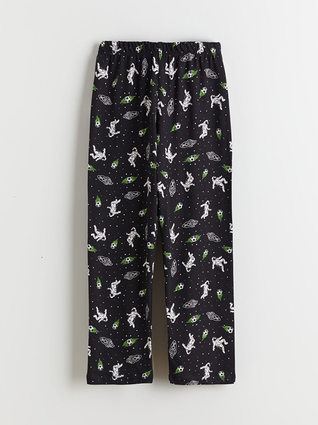 Siyah Beli Lastikli Erkek Çocuk Pijama Alt