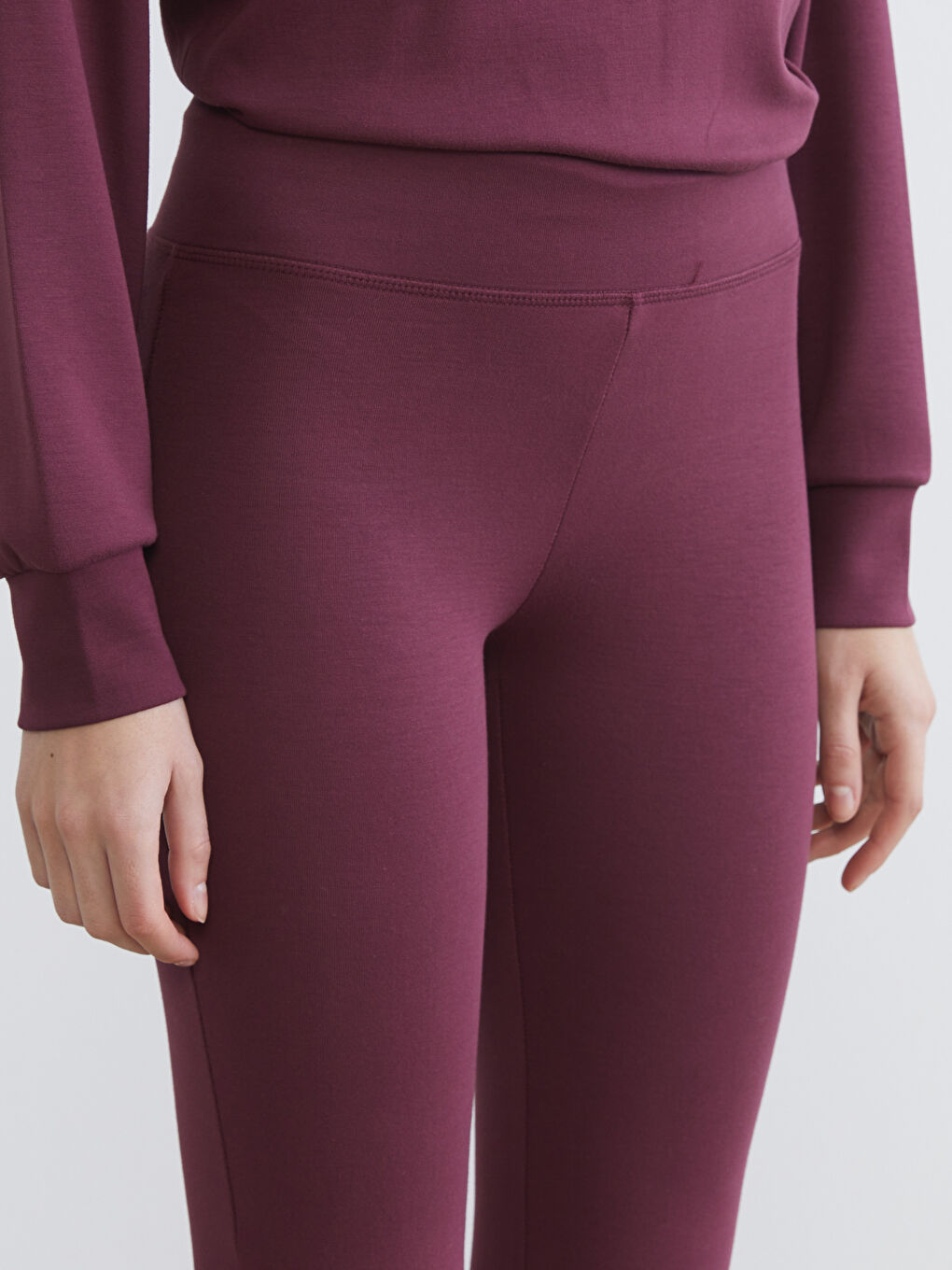 Elasticated Waist Flared Women's Sweatpants-2