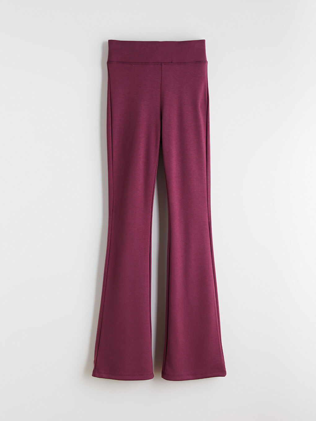 Elasticated Waist Flared Women's Sweatpants-4