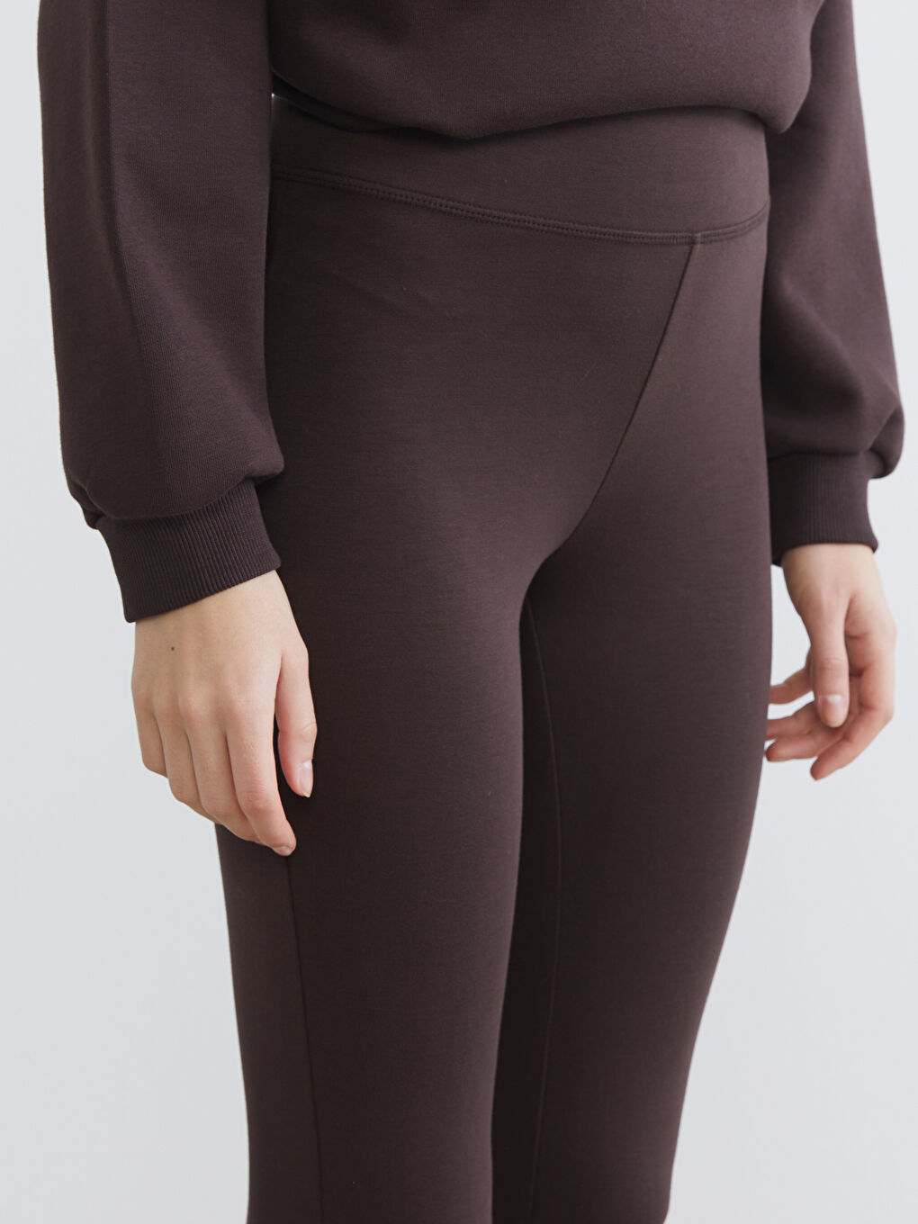 Elasticated Waist Flared Women's Sweatpants-2