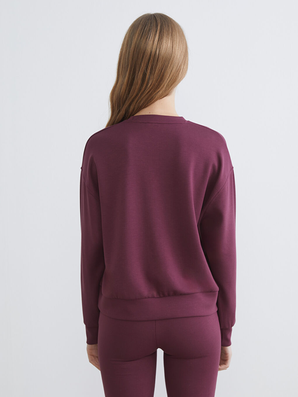 Los Angeles Printed Oversize Women's Sweatshirt-3