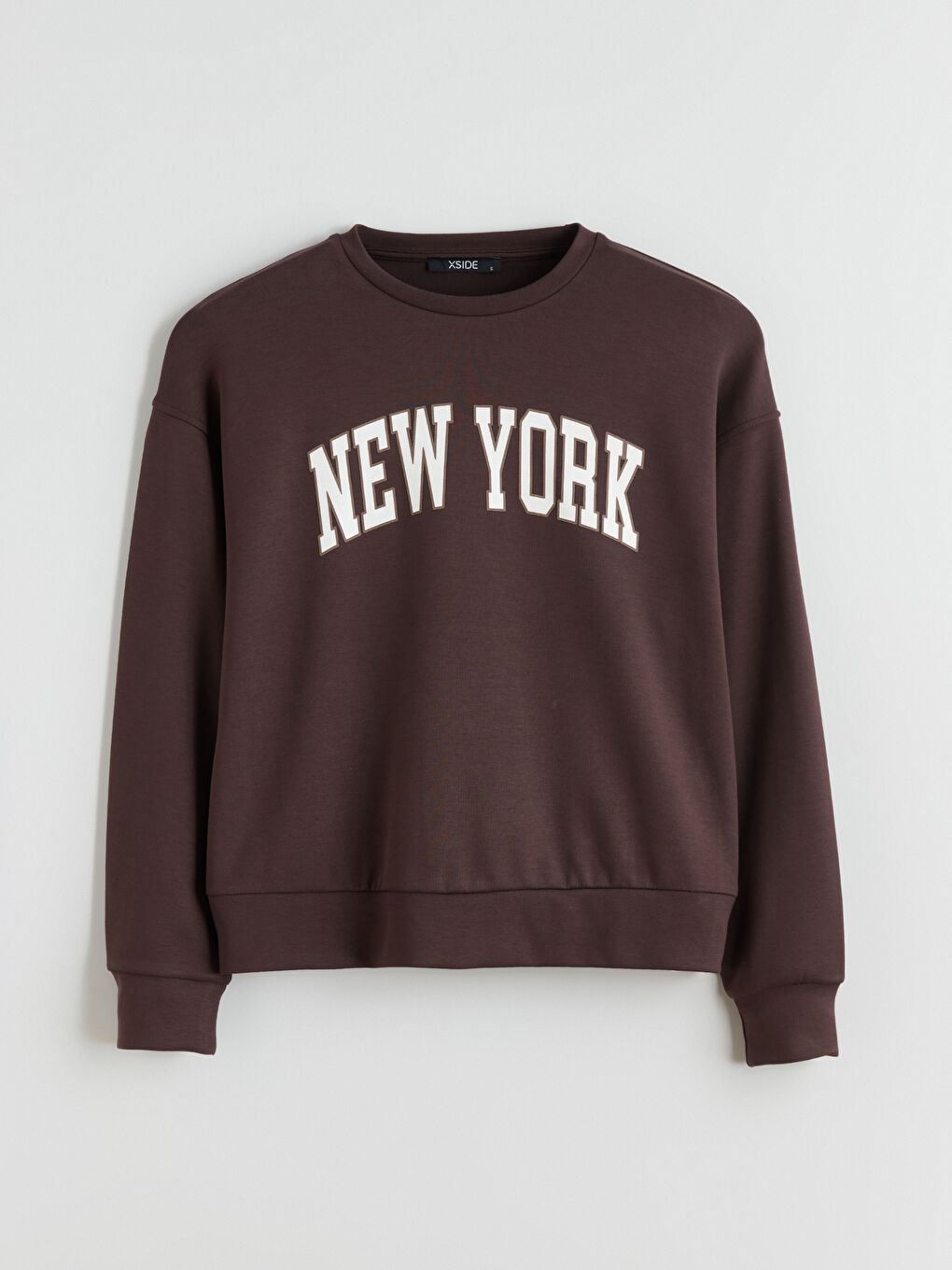 New York Printed Oversize Women's Sweatshirt-4