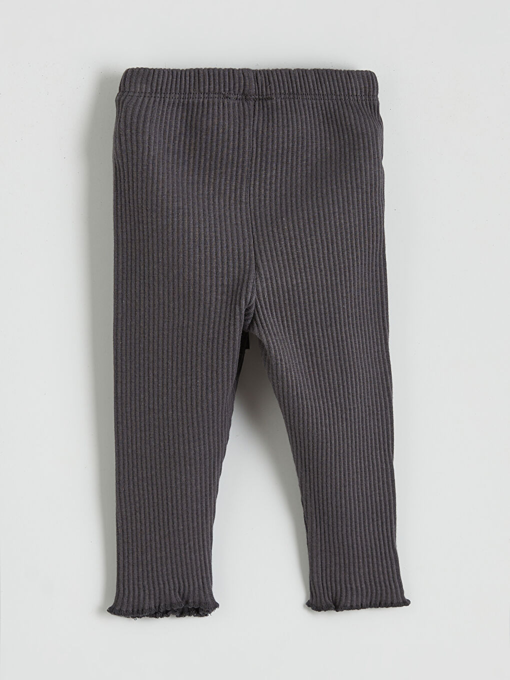 Ekru Bisiklet Yaka Fiyonk Baskılı Kız Bebek Tişört ve Tayt-4