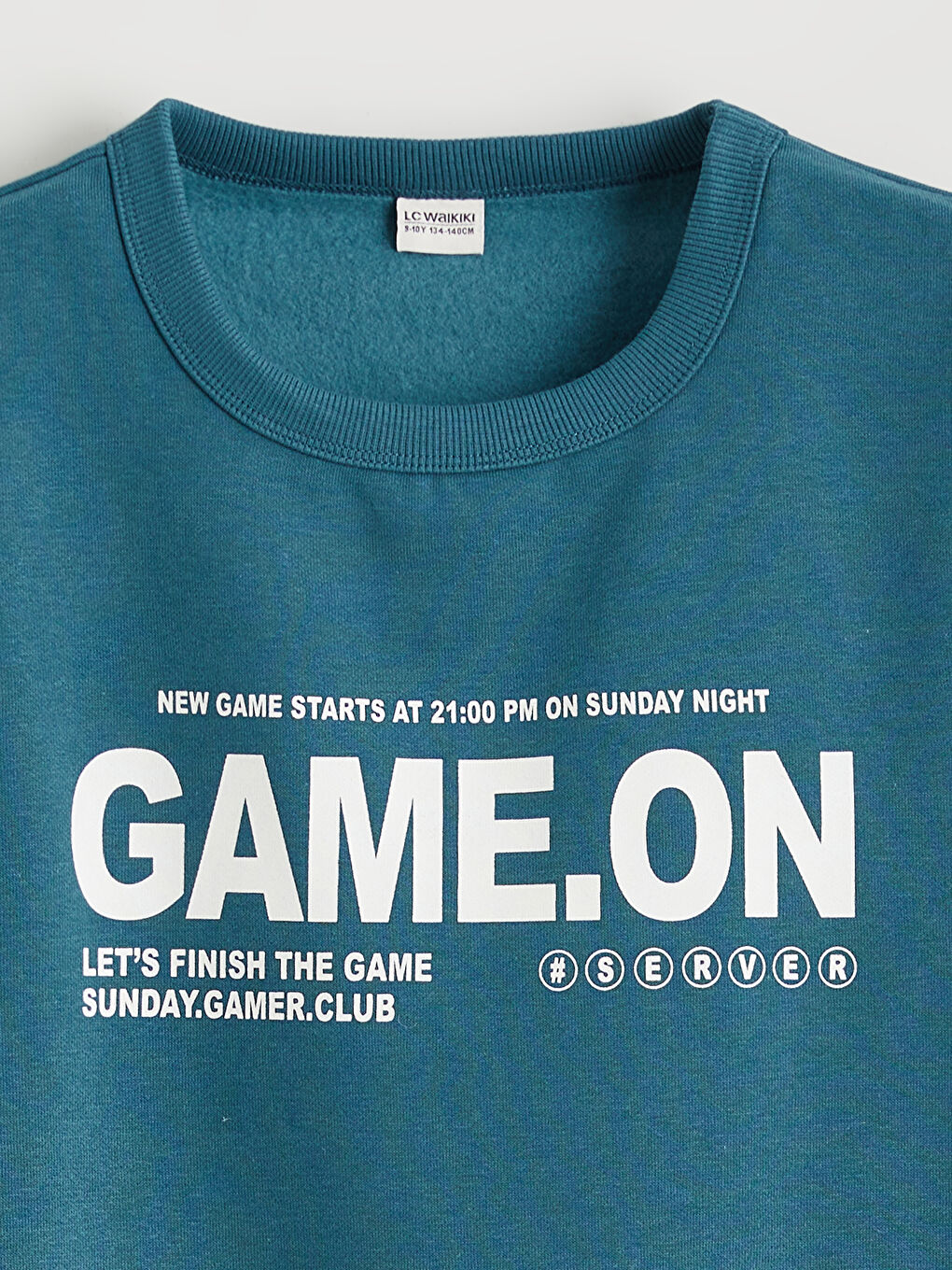 Crew Neck Boys' Tracksuit Set-2