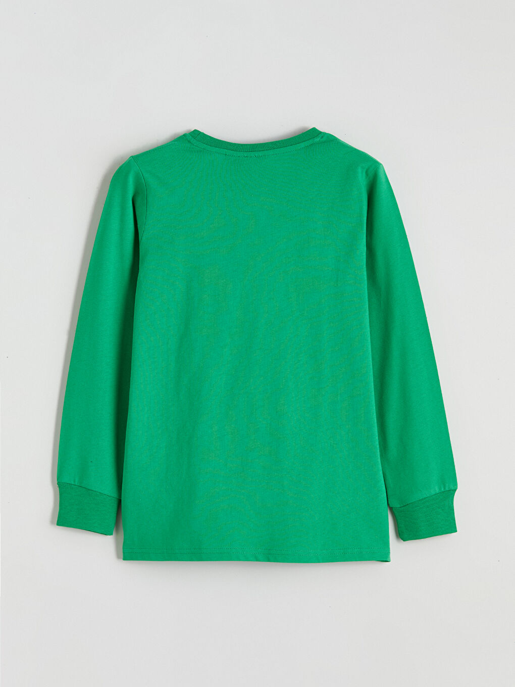 Yeşil Bisiklet Yaka Minecraft Baskılı Erkek Çocuk Pijama Takımı-3