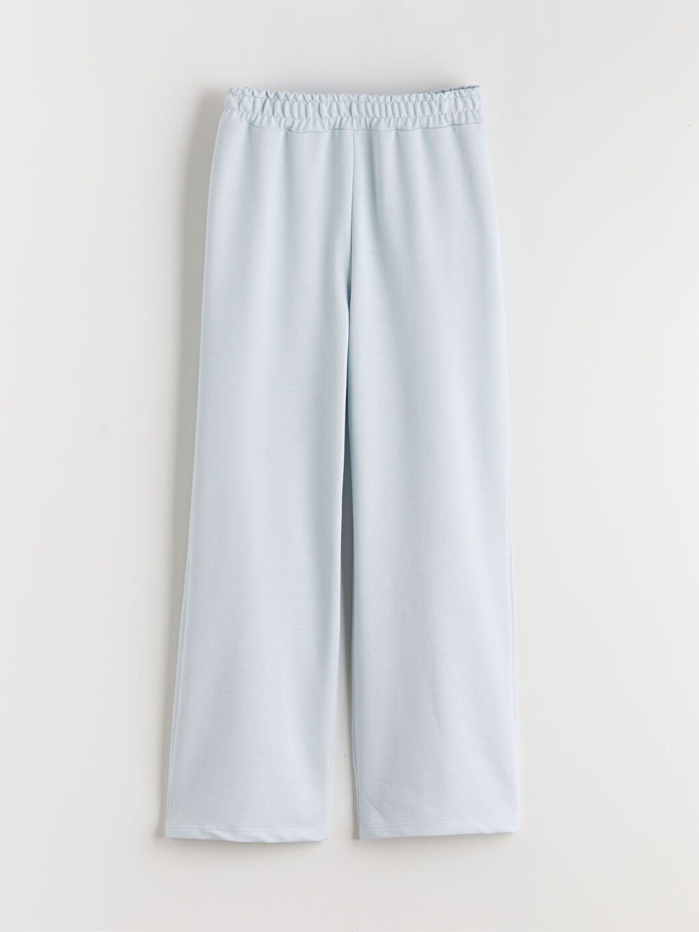 Mavi Beli Lastikli Kız Çocuk Eşofman Alt-1