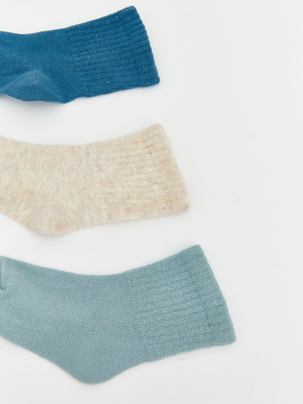 Petrol Basic Erkek Çocuk Soket Çorap 5'li-1