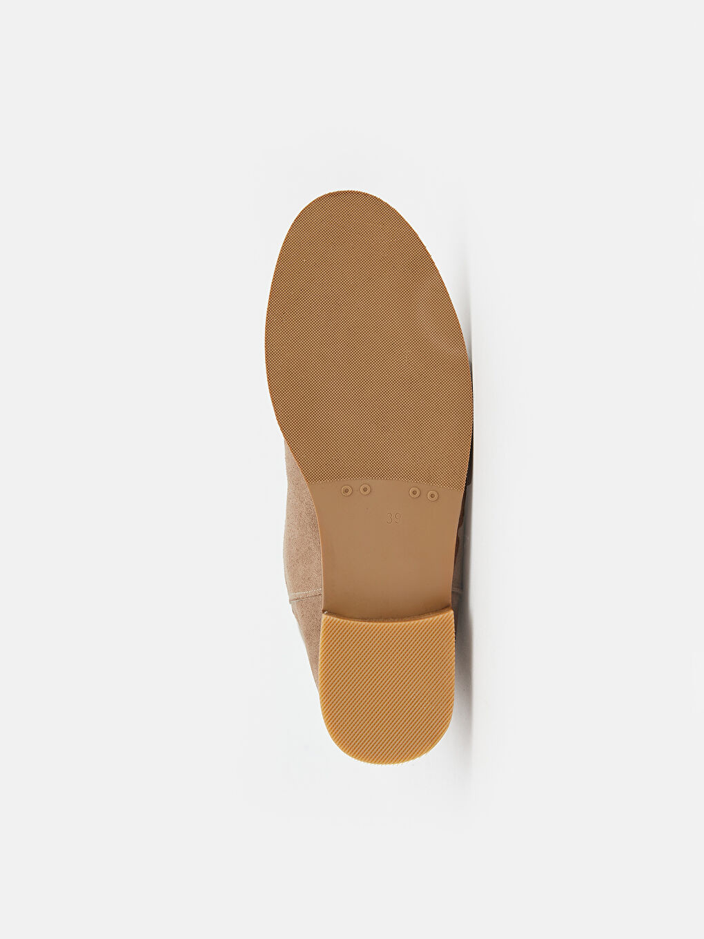 Kahverengi Süet Görünümlü Kadın Çizme-3