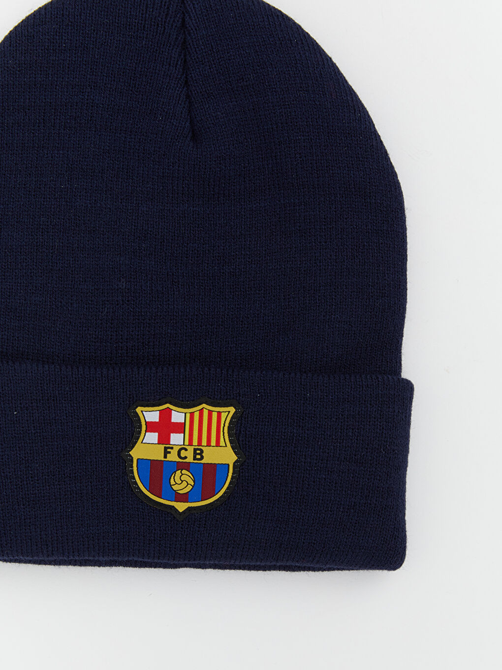 Barcelona Embroidered Men's Knit Beanie-1
