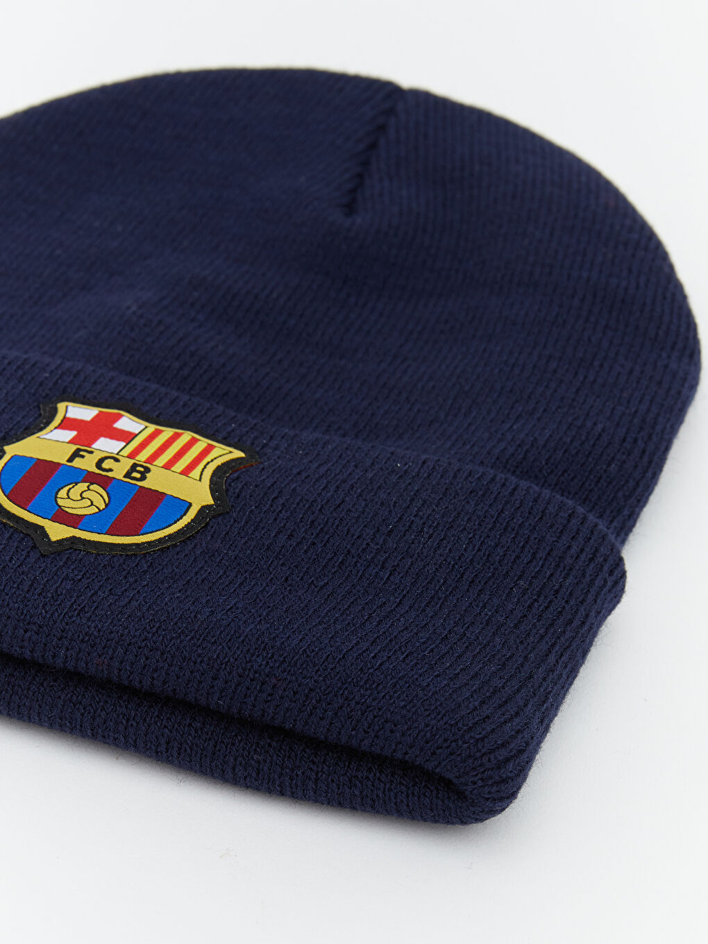 Barcelona Embroidered Men's Knit Beanie-2
