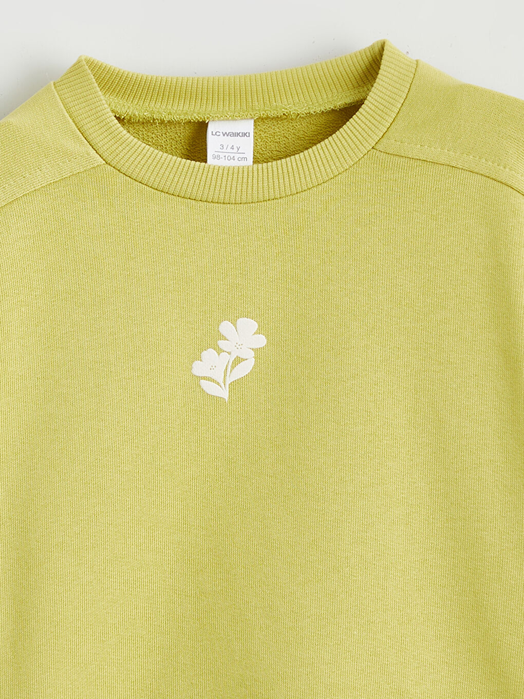 Crew Neck Girls' Sweatshirt-1