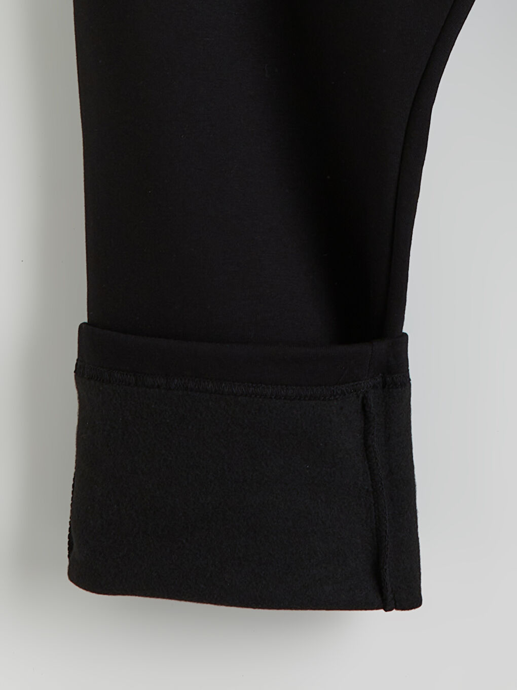 Siyah Standart Kalıp Erkek Eşofman Altı-5