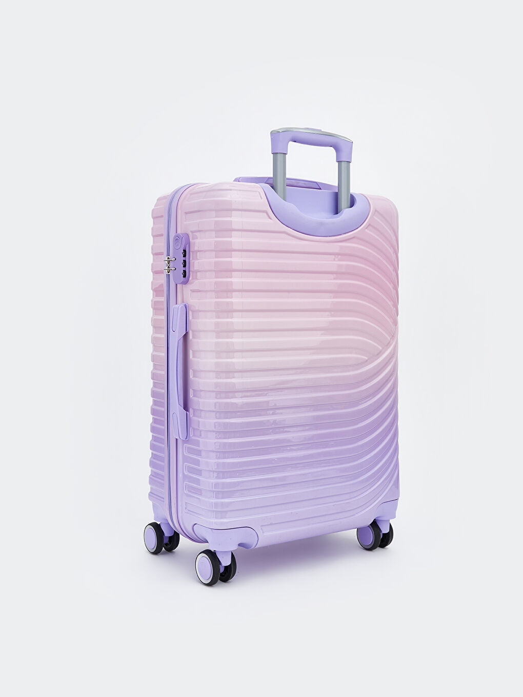 Karışık Kilit Detaylı Orta Boy Valiz-1