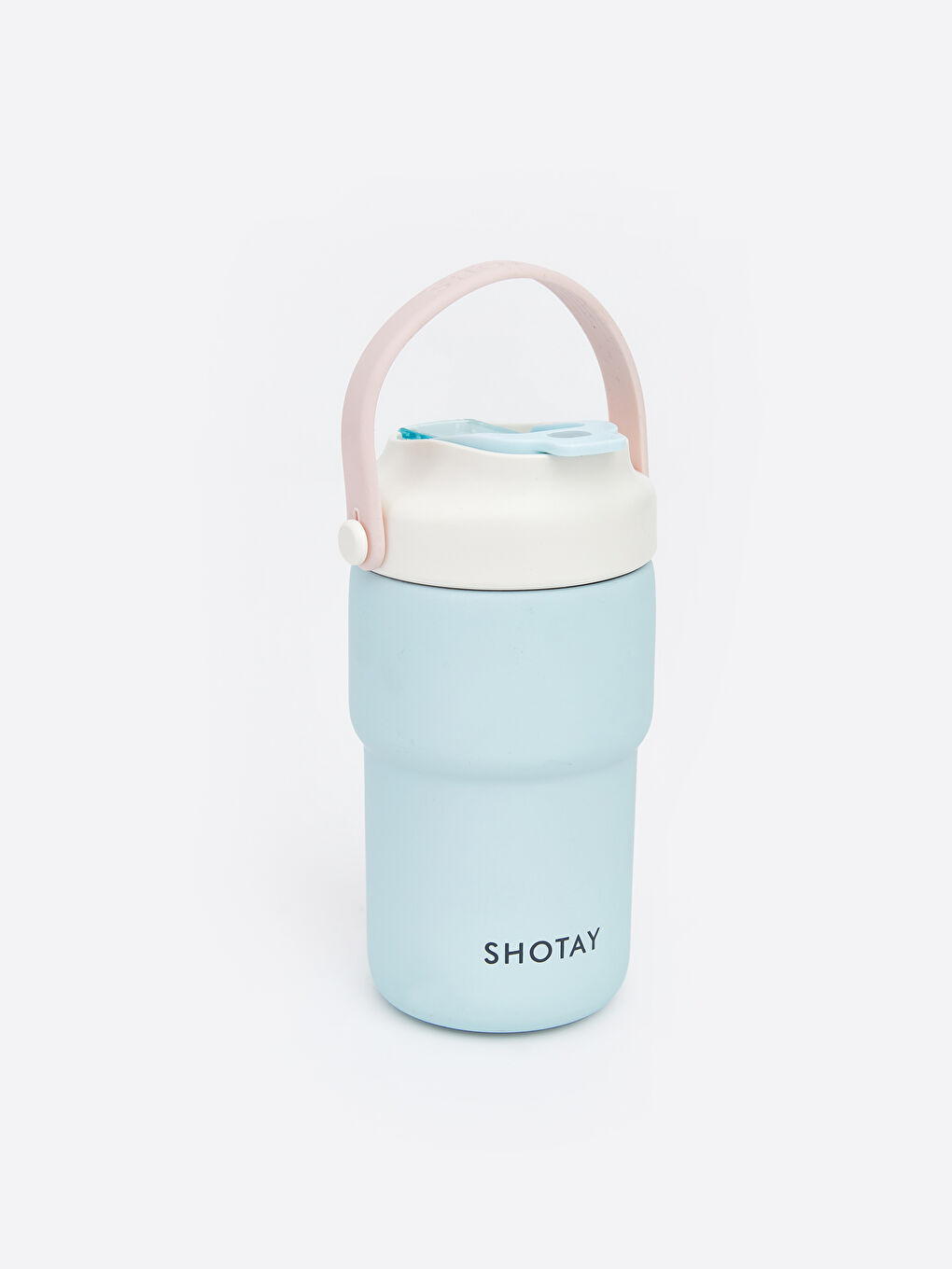 Karışık Pipetli Çelik Suluk 450 ml