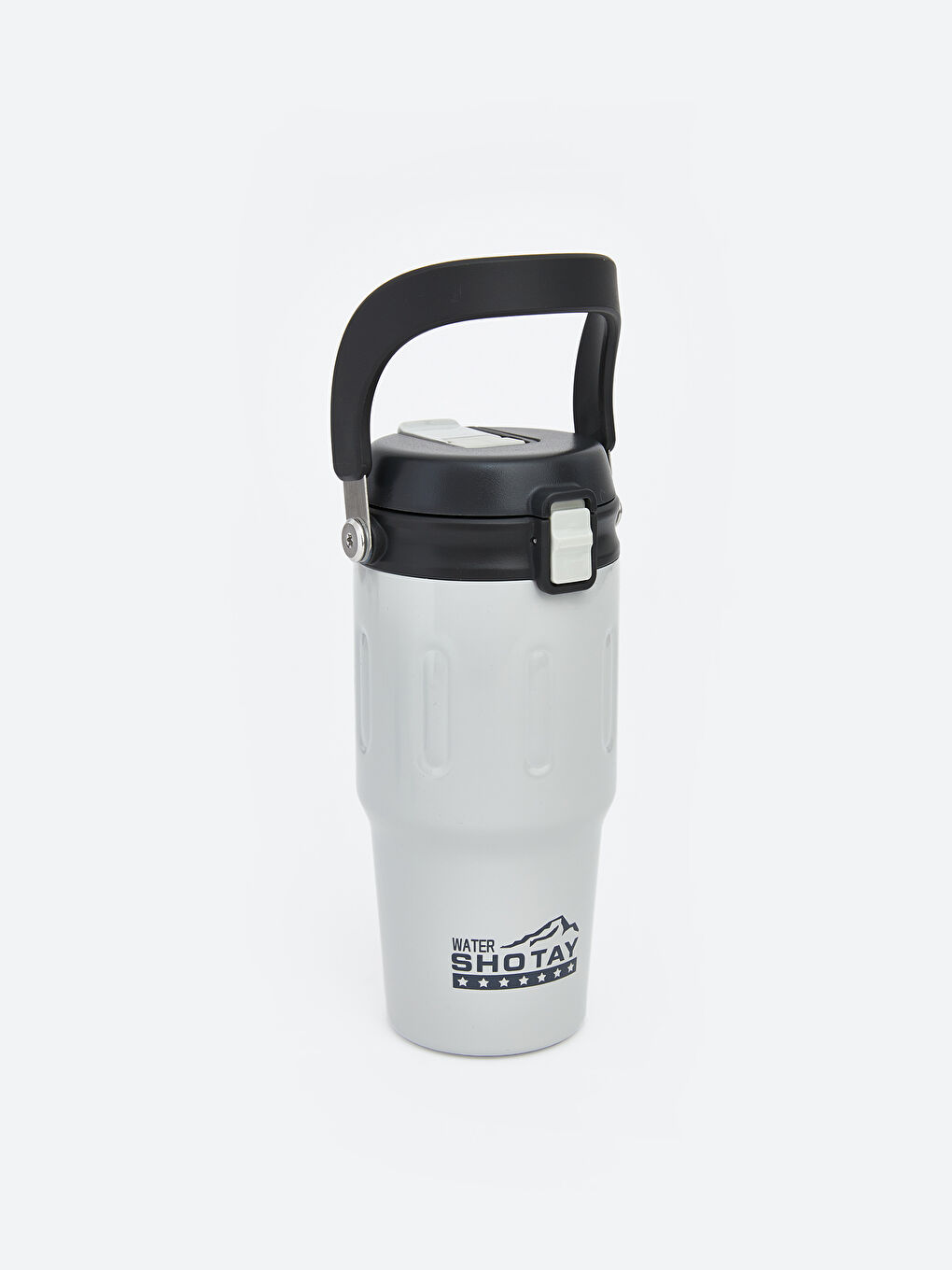 Karışık Pipetli Çelik Suluk 450 ml