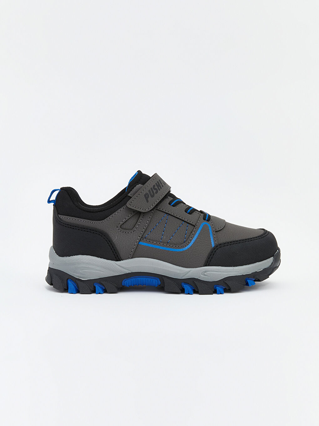 Lace-Up and Velcro Boys' Trekking Shoes-1