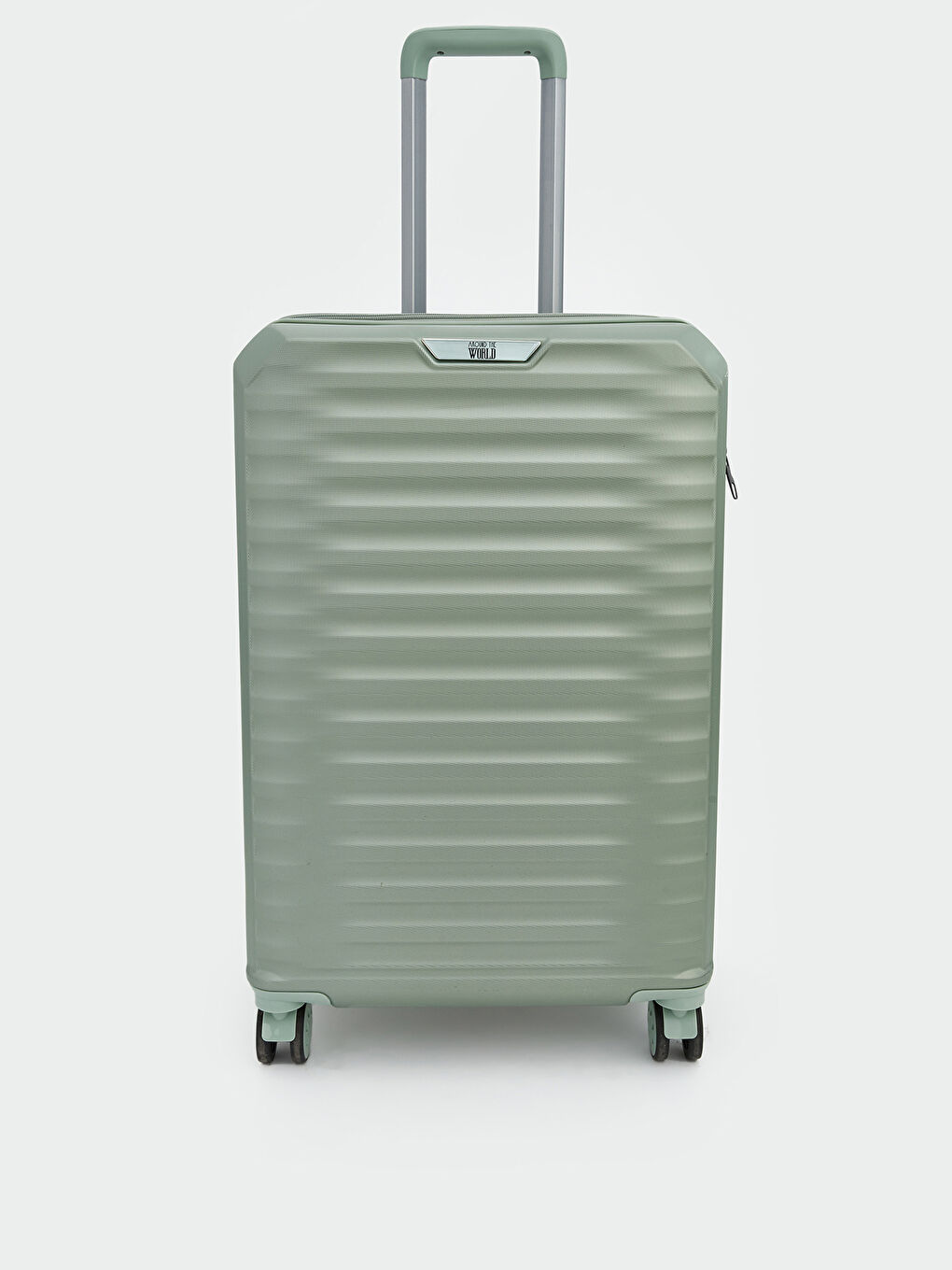 Large Suitcase with Lock Detail