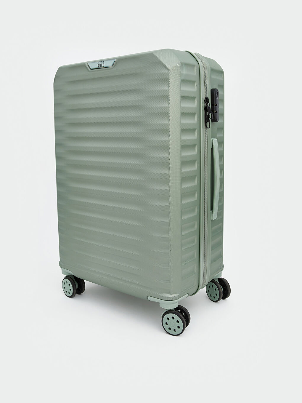 Large Suitcase with Lock Detail-1