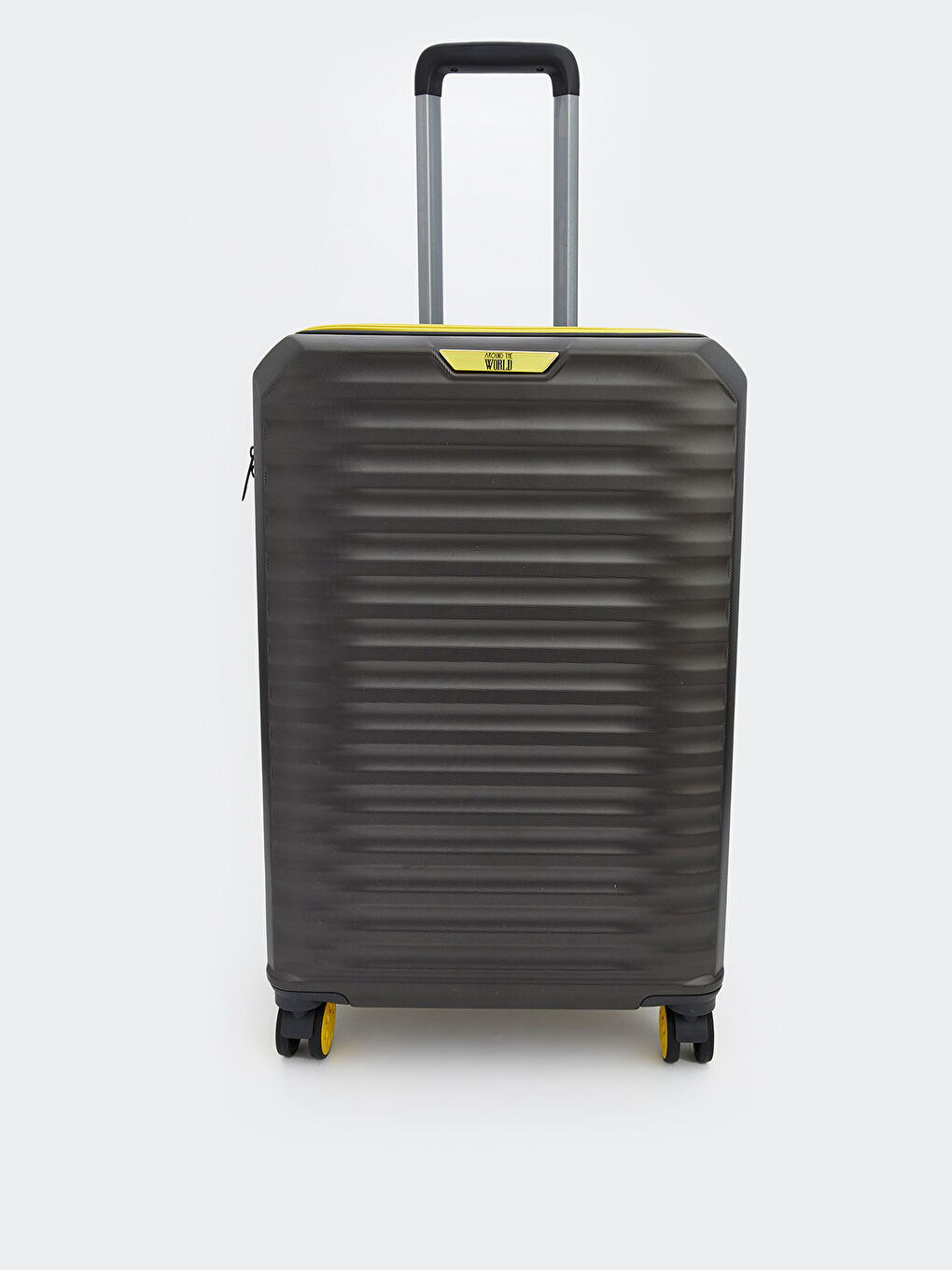 Large Suitcase with Lock Detail