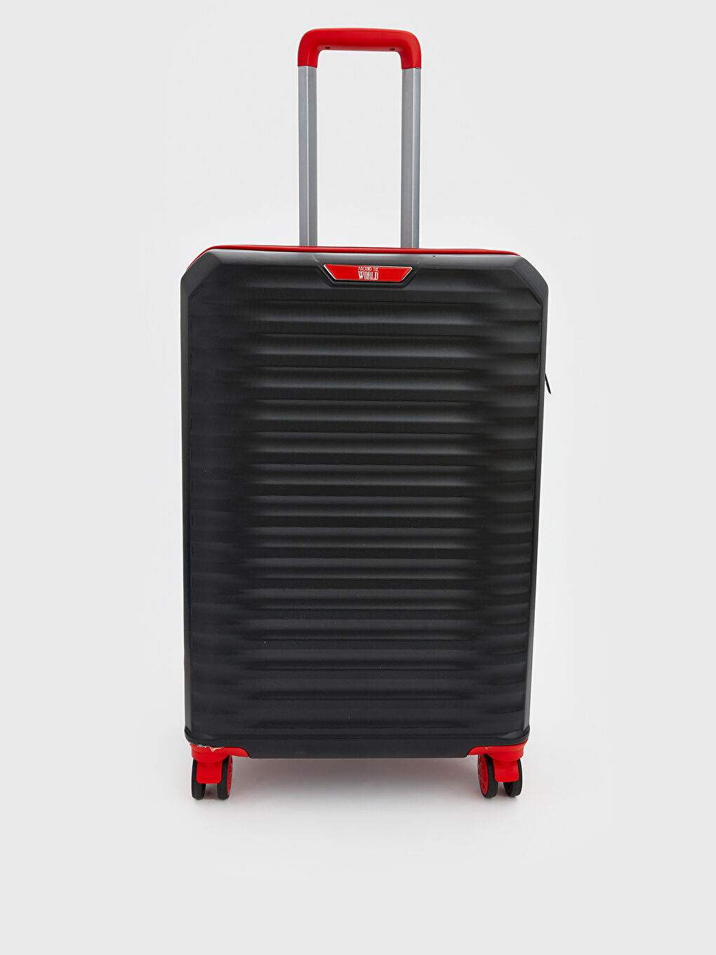 Large Suitcase with Lock Detail