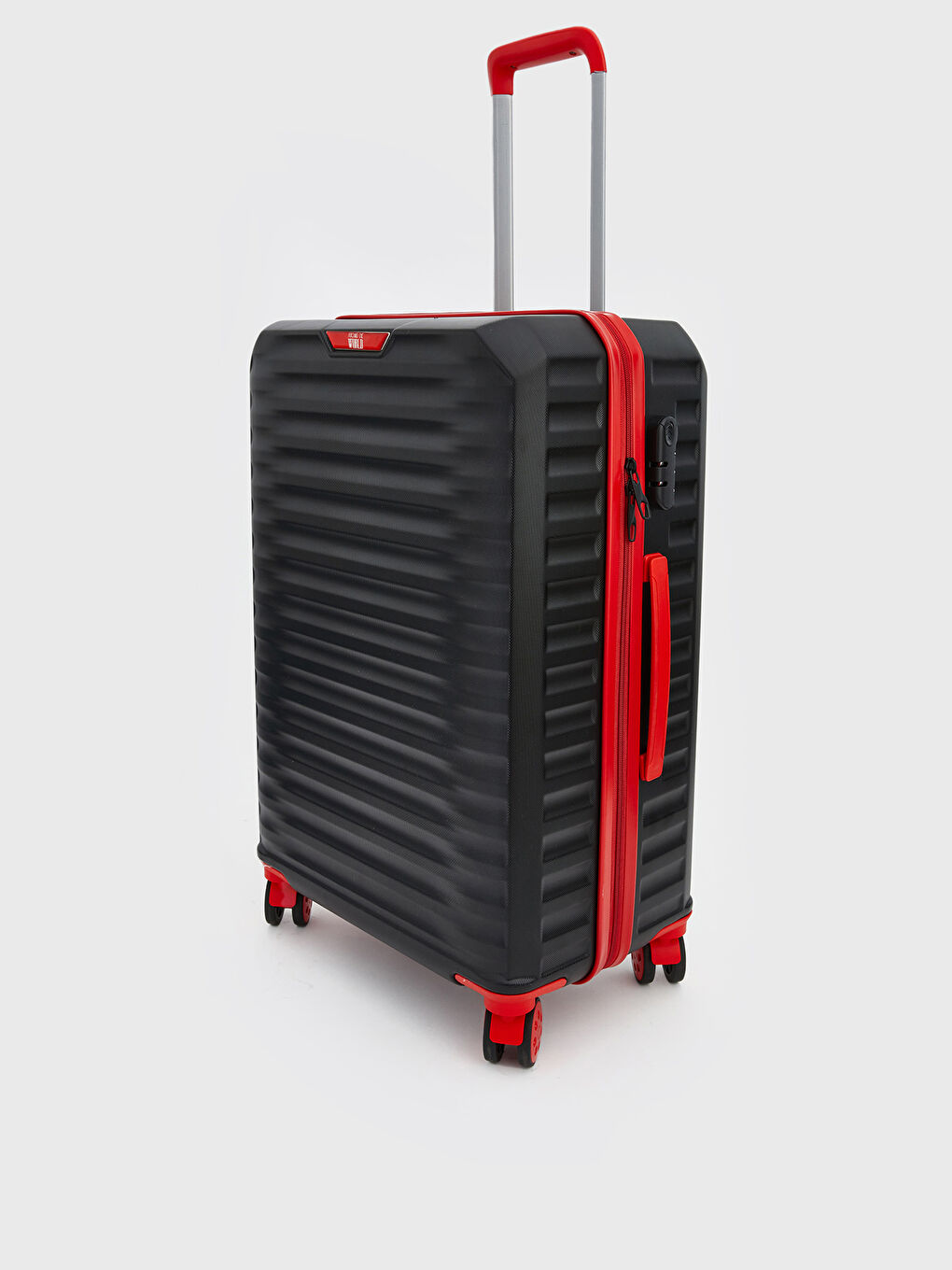 Large Suitcase with Lock Detail-1