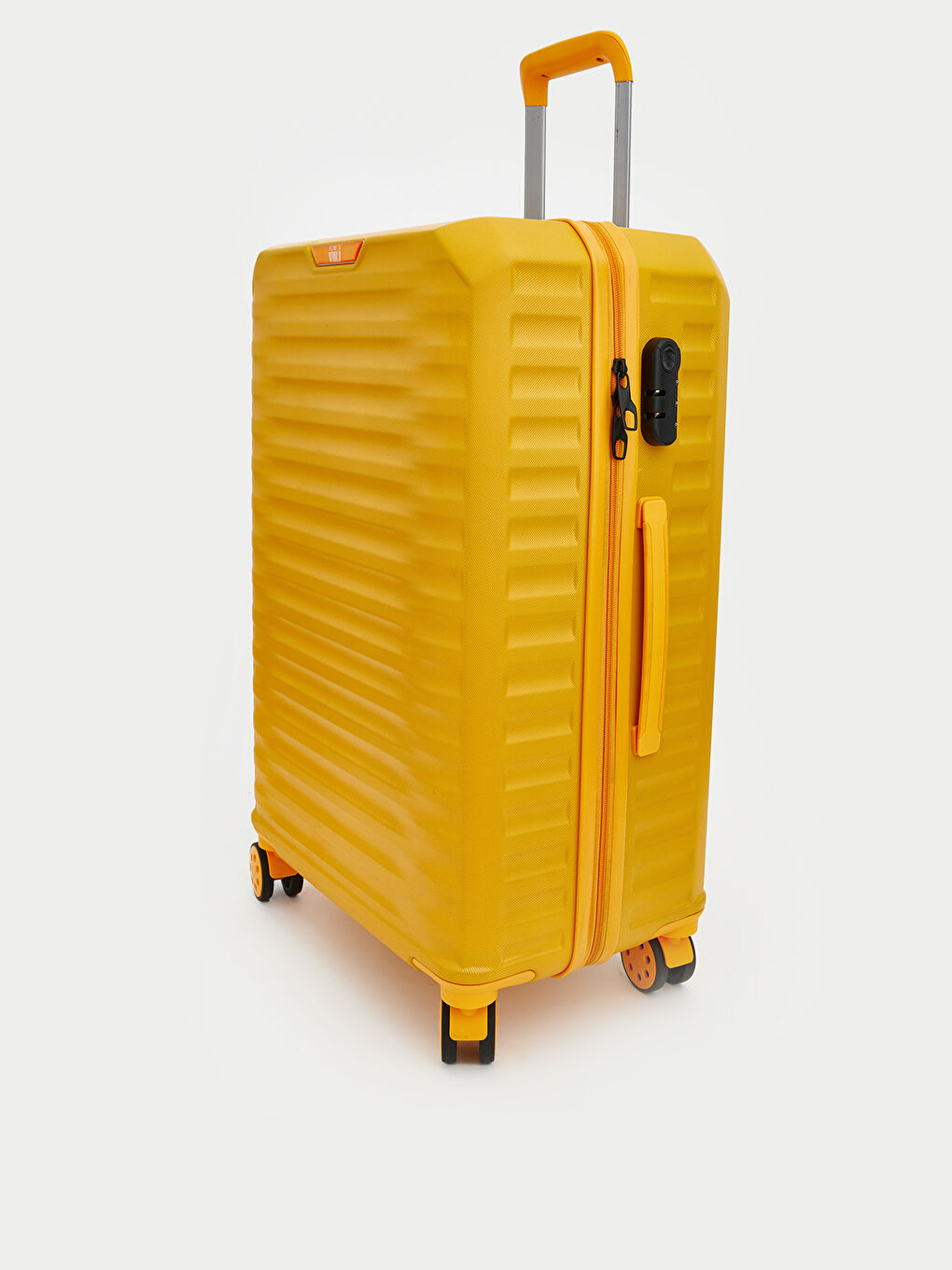 Sarı Kilit Detaylı Büyük Boy Valiz-1