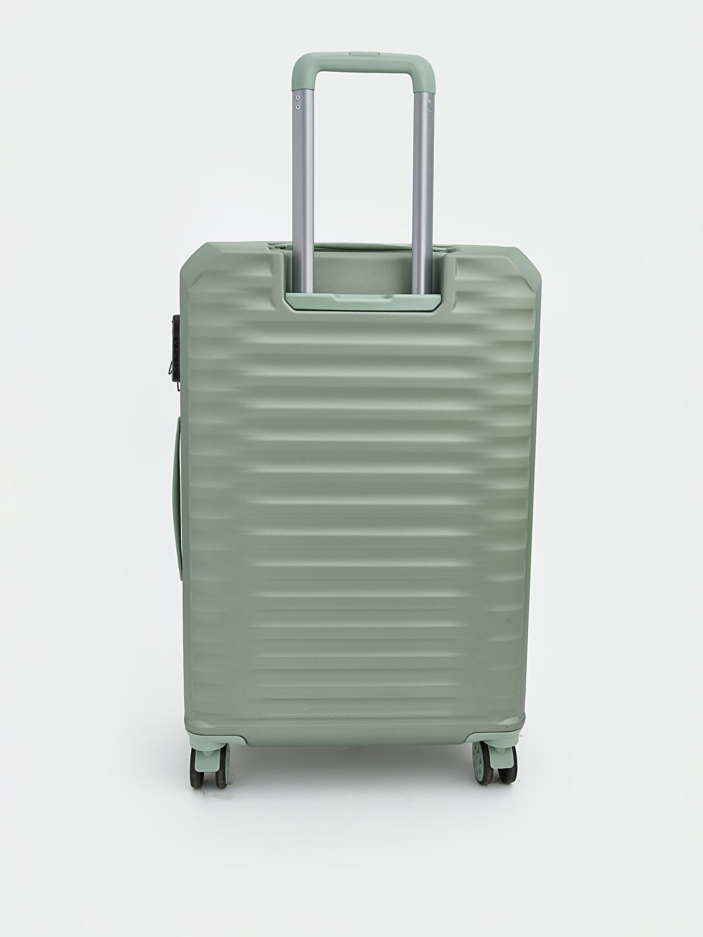 Lock Detailed Medium Size Suitcase-2