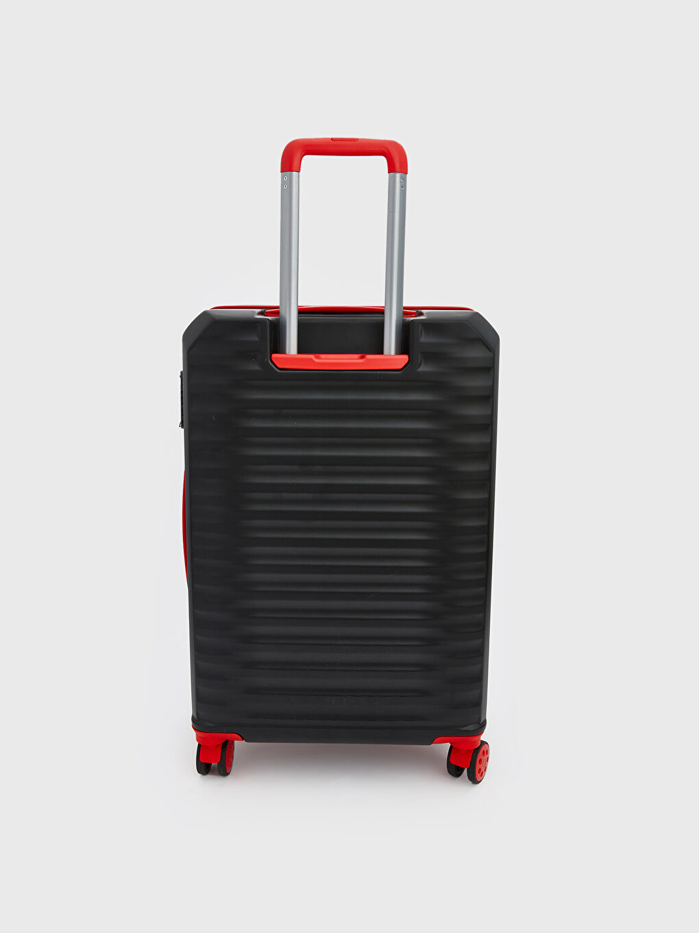 Lock Detailed Medium Size Suitcase-2
