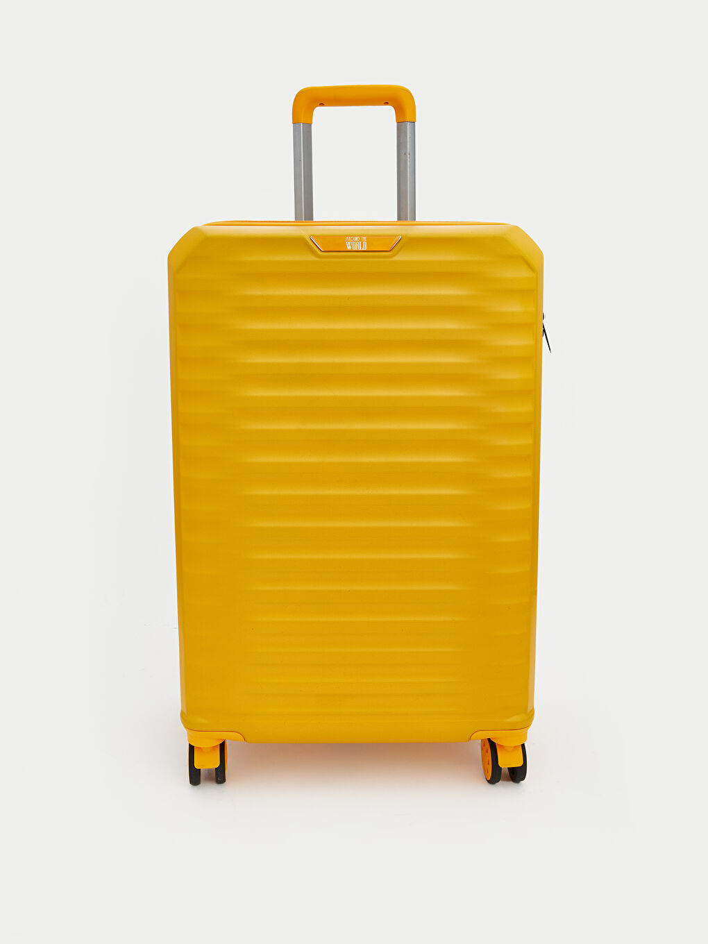 Sarı Kilit Detaylı Orta Boy Valiz