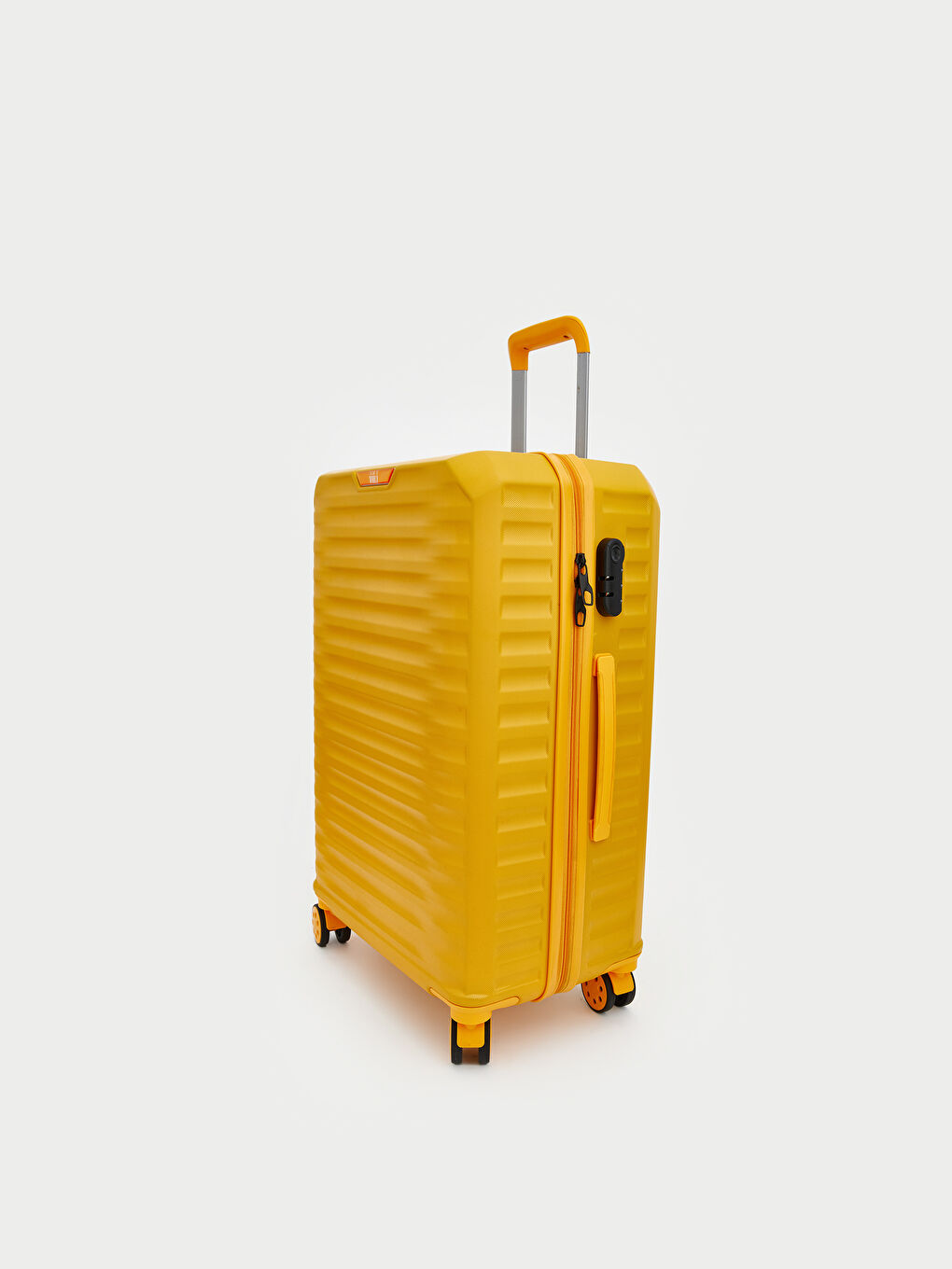 Sarı Kilit Detaylı Küçük Boy Valiz-1