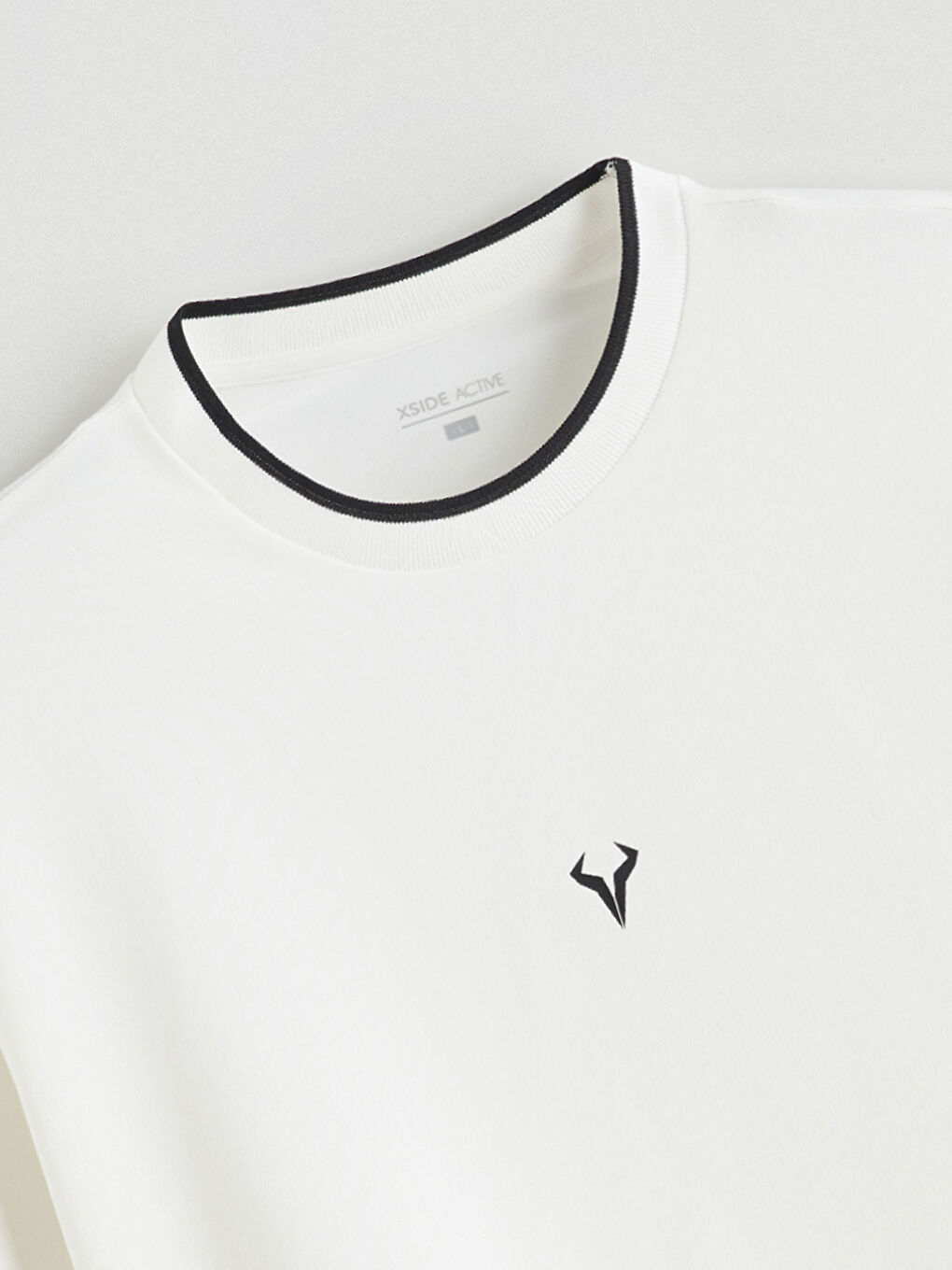 Crew Neck Short Sleeve Men's Sweatshirt-5