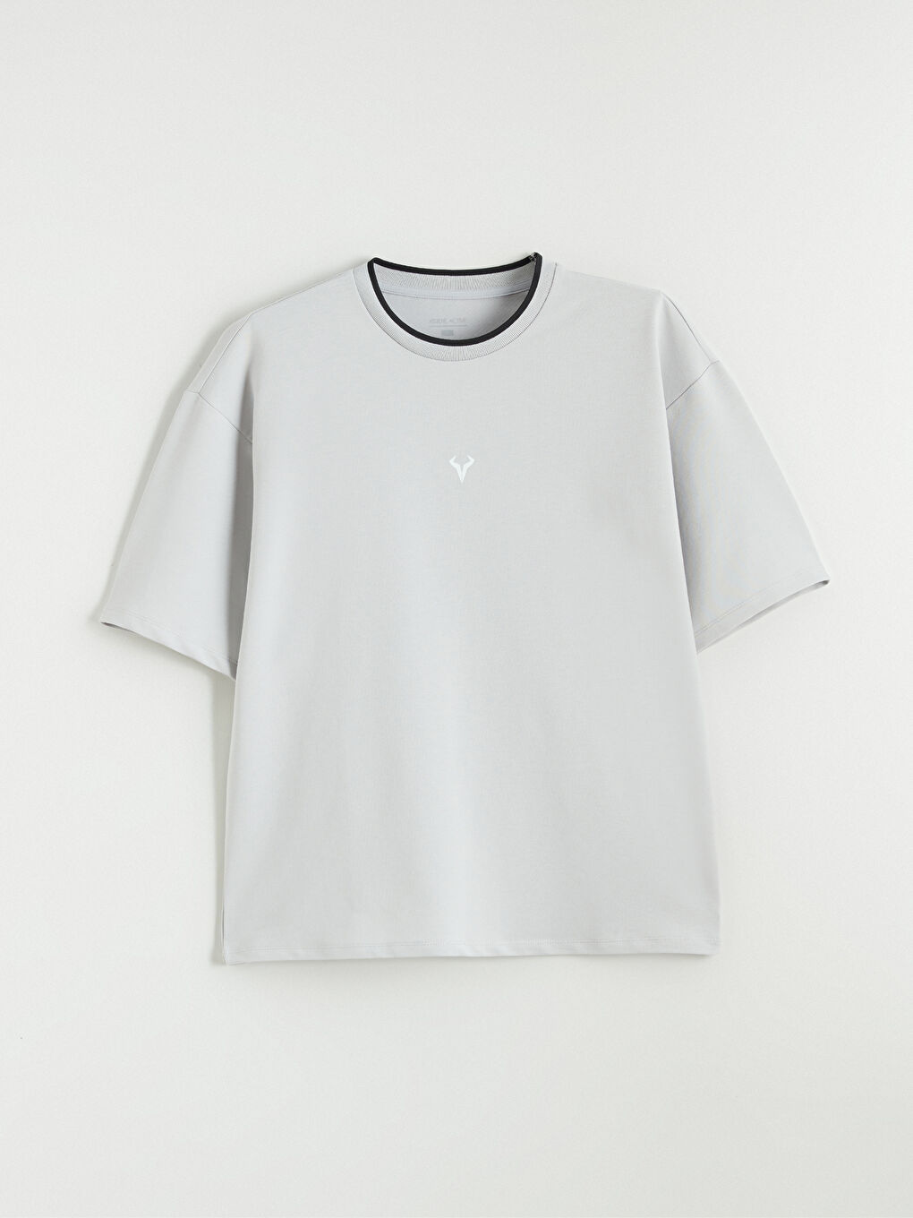 Crew Neck Short Sleeve Men's Sweatshirt-4